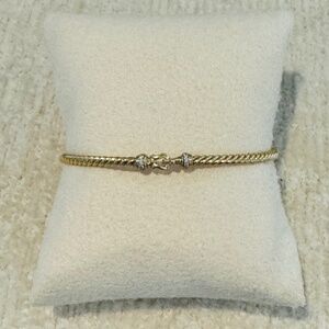 David Yurman Buckle Cablespira Braclet 3.5